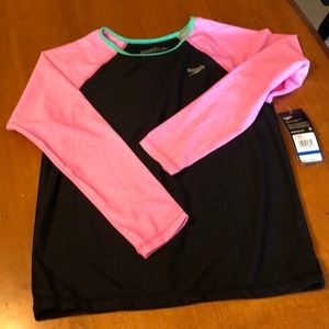 Speedo youth girls extra large swim shirt. New with tags . SPF 50